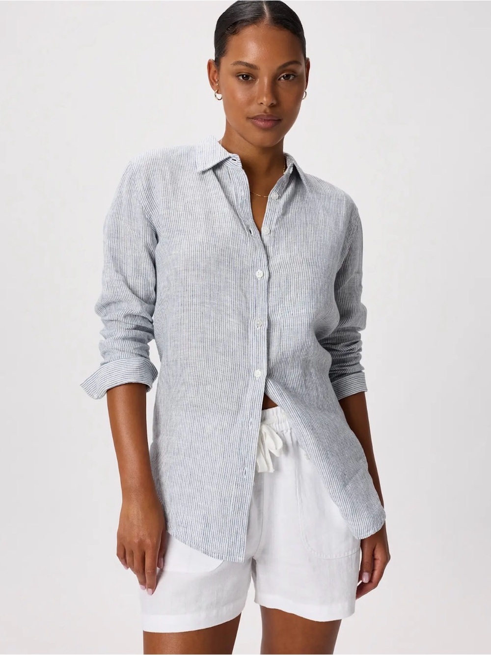 Quince European Linen button down shirt